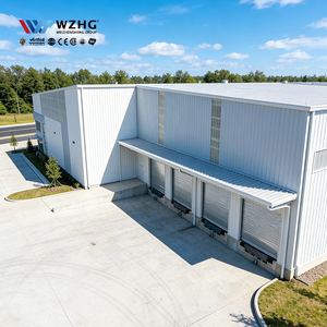 Atelier en acier structurel économique, résistant aux séismes, galvanisé à chaud, pour usine commerciale, entrepôt, centre commercial, appartement - Product Image 1