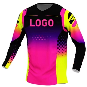 Jersey <span class=keywords><strong>de</strong></span> Ciclismo <span class=keywords><strong>de</strong></span> <span class=keywords><strong>Montaña</strong></span> para Hombre, Transpirable, <span class=keywords><strong>de</strong></span> Secado Rápido, con Protección UV UPF 50, Personalizable con Logotipo, Ropa <span class=keywords><strong>de</strong></span> Motociclismo, Jersey <span class=keywords><strong>de</strong></span> Motocross - Product Image 6
