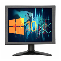 Aonpos Wholesale VGA Monitoring System Water Proof Portable Black PC Screen Display Monitor With Stand