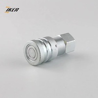 Pièces de rechange pour raccords hydrauliques à déconnexion rapide 1/2 G FC pour l'exploitation minière et le forage, coupleur à face plate à double coupure ISO 16028