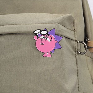 Set de Broches Metálicos de Dibujos Animados, Coloridos y Atrevidos, con Figuras de Animales y Humanoides, con Contornos Brillantes y Audaces, para Aficionados Alternativos - Product Image 4