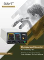 EURVET Équipement Médical Unité Électrochirurgicale Haute Fréquence Machine Vétérinaire Monopolaire Bipolaire Coupe Coagulation Mélange Petits Animaux