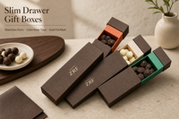 Boîtes d'emballage en carton brun personnalisées pour biscuits, chocolat, bonbons, papier alimentaire de qualité alimentaire avec votre propre logo