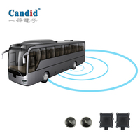 Détecteur de radar BSD 24Ghz Détecteur d'angles morts à ondes millimétriques pour bus Yutong