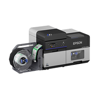 Impresora de Etiquetas de Inyección de Tinta a Color de Grado Industrial de Alta Velocidad E-pson CW-C8030 de 4 Pulgadas, Impresora de Etiquetas CW-C8000 de 300 mm/s