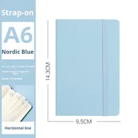 Carnet de notes A5 en cuir personnalisé avec logo pour réunions d'affaires transfrontalières, idéal pour les étudiants et le bureau (vente en gros)