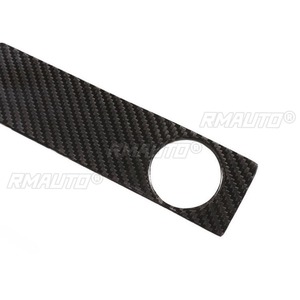 สติ๊กเกอร์ตกแต่งคอนโซลกลางคาร์บอนไฟเบอร์แท้สำหรับ Range Rover Sport แถบตกแต่ง - Product Image 5