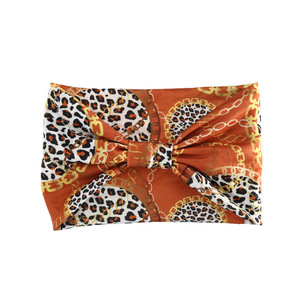 Nouveau Bandeau Large en Tissu Élastique Noué, Imprimé Coloré, Accessoire Cheveux Femme, Turban Sportif - Product Image 3