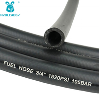 Tuyau flexible en caoutchouc résistant au diesel, au gaz, au mazout, au gazole, à l'air, à l'eau, à l'essence, avec armature en fil d'acier tressé pour pompe à carburant