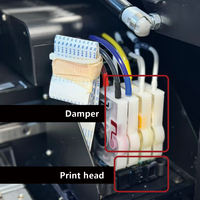 Mesin Cetak Kaos DTF A3 Semi-Otomatis Roll-to-Roll Berkualitas Tinggi untuk Desktop, XP600 Single Head, Printer Transfer Film PET