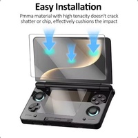 Film en verre trempé avec bords incurvés pour console de jeu Android à double écran AYN Thor THORF