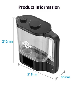 Ketel Generator air hidrogen portabel, Ketel Generator air hidrogen portabel, teko air hidrogen 2 Liter, rumah tangga - Product Image 6