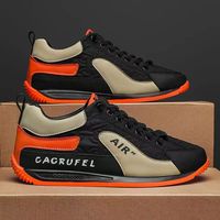 Chaussures de sport décontractées basses pour hommes, légères, respirantes, résistantes à l'usure, en maille + PU, nouvelle collection 2025