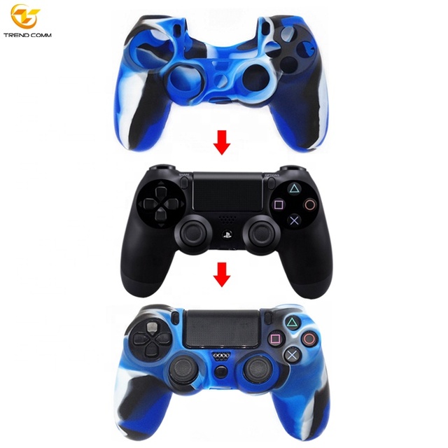 Caja Del Controlador for ps4 Games Consola for ps4 Nueva Flexible OEM/ODM Silicone Cover Anti-Slip Thumb Grips for ps4 for Xbox
