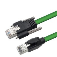 Câble Ethernet blindé Gigabit haute flexibilité Gige pour caméra CCD industrielle