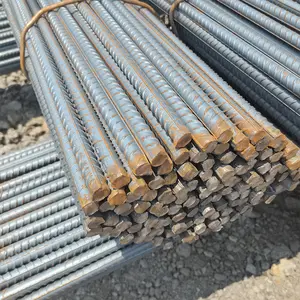 ASTM A615 10mm 12mm iron reinforcing Bar Iron Rod 16mm 22mm Hrb400 Hrb500 Steel Rebar Deformed Steel bar