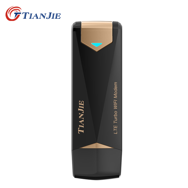 TIANJIE Portable 3G 4G LTE USB Modem Wireless 300mbps Mini UFI Dongle Pocket WiFi Router with Sim Card Slot