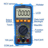 Multimeter Digital Profesional dengan Uji Baterai dan Uji NCV DT153A