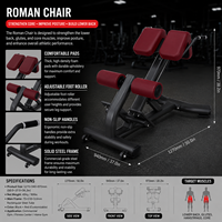 Chaise romaine de qualité commerciale SK- en acier Q235 de 3,0 mm, revêtement poudré, banc d'hyper-extension pour entraînement musculaire en salle de sport