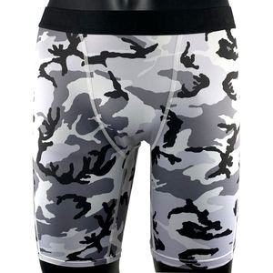 Short <span class=keywords><strong>de</strong></span> sport en Polyester pour hommes, sous-vêtements <span class=keywords><strong>de</strong></span> Fitness, Gym, course à pied, <span class=keywords><strong>Boxer</strong></span>, court <span class=keywords><strong>de</strong></span> Compression, vêtements d'extérieur pour hommes, motif imprimé - Product Image 1