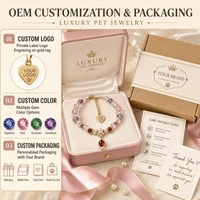 Collier pour chat avec pierres brillantes, accessoire de luxe pour animaux de compagnie, collier à perles de cristal pour chat, convient à tous les chats, taille réglable