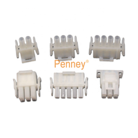 Caja de Conexión Molex MX 63080/63090 para Cable, Receptáculo Hembra de 2-16 Pines, Paso de 6.35mm, PA66, Conector de Cable a Cable con Recubrimiento de Oro y Estaño