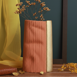 Vase en céramique minimaliste pour la décoration intérieure pour fleurs plantes salon chambre bureau Table cuisine-pièce maîtresse articles de décoration - Product Image 1