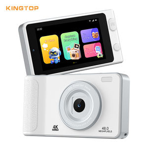 Mini Cámara Inteligente con IA para Niños, Sensor CMOS, Compatible con Tarjetas TF, Pantalla IPS HD de 3.97 Pulgadas con Protección Ocular, Zoom Óptico de 10x-20x, Proyección MP3 - Product Image 1