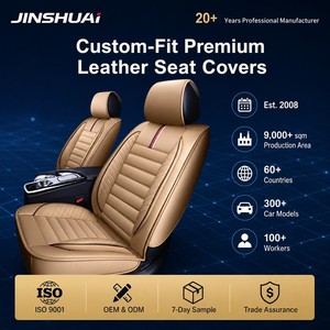 Fundas de Asiento Acolchadas con Diseño Acanalado, Color Bronceado, Directo de Fábrica, OEM, ODM, Logotipo Personalizado, Muestra Gratuita, Envío Global - Product Image 5