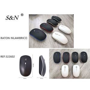 <b>S</b>&N Wireless <b>Mouse</b> 105x62x34mm Ergonomic Design For Computer Use - Product Image 1