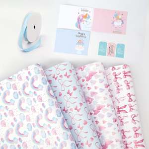 High Quality Wholesale 80g <b>Christmas</b> Coated <b>Paper</b> Tissue 43*300cm Gift <b>Luxury</b> Custom Birthday Packaging <b>Wrapping</b> <b>Paper</b> Roll - Product Image 6