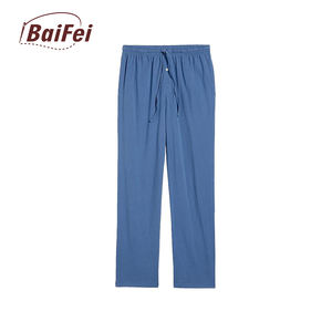 Vente en gros Pantalon de <span class=keywords><strong>pyjama</strong></span> décontracté pour hommes Vêtements de nuit personnalisés en coton et bambou avec poches Tissu tissé pour le printemps - Product Image 3