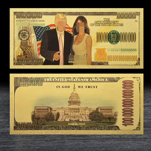 Коллекционный подарочный набор из двух банкнот 2024 года с гравировкой и золотым тиснением: Дизайн «Жест» и «Бизнес» - Product Image 2