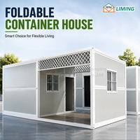 Maison conteneur pliable sur mesure en acier pour dortoir de chantier