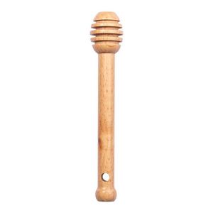 Agitador de Miel de Madera de Haya Natural con Logotipo Personalizado, Palillo Mezclador de Miel con Mango Largo, Herramienta para Mezclar Mermelada en la Cocina - Product Image 1