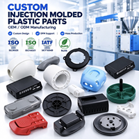 Pièces moulées par injection plastique personnalisées OEM, boîtiers électroniques en plastique multi-styles pour l'électronique grand public