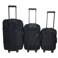 Ensemble de valises en polyester 600D avec cadre en peigne à miel, chariot externe avec roues extérieures en fer, 20 24 28 ou 19 23 27 pouces, 3 pièces, eva, pas cher, offre spéciale