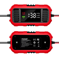 Chargeur et mainteneur de batterie 12V pour moto, VTT, voiture, 2A, entièrement automatique, chargeur de batterie à courant continu