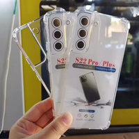 Coins renforcés transparents anti-chocs TPU transparent Anti jaune pour coques de téléphone samsung pour IPhone 15 14 plus 11 12 13 Pro Max