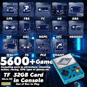 Blue miyoo-mini 2.8 IPS Mini2 Mi Yoo Console de jeu vidéo 2 jeux rétro miyoo-console Version2 portable V2 Miyoo mini - Product Image 3