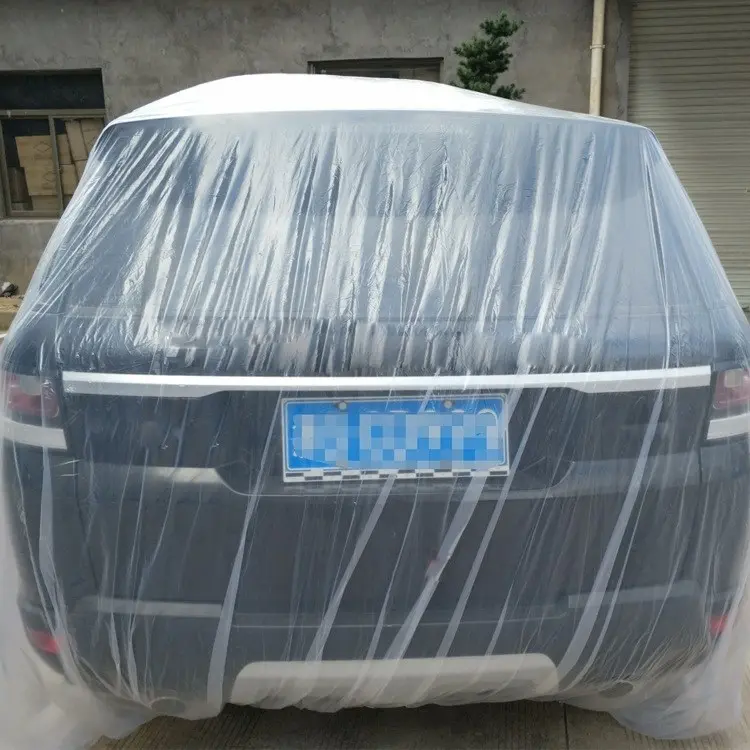 wholesale manufacturer waterproof plastic disposable car cover