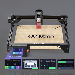 Graveur et découpeur laser RAY5 5,5 W avec assistance pneumatique automatique, haute précision, zone de découpe de 400 x 400 mm pour le <span class=keywords><strong>bois</strong></span> et le métal - Product Image 1