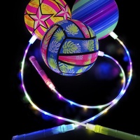 Jouets de balle rebondissante LED pour enfants, ballon de football gonflable, balle rebondissante mignonne, balle clignotante, jouet amusant pour enfants, cadeaux pour enfants