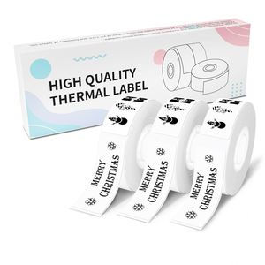Smart Mini Label Machine Replacement Tape 14x40 mm Thermal Label <b>Printing</b> <b>Paper</b> Adhesive Sticker and Packing Tape - Product Image 2