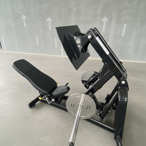 Machine de musculation de couleur personnalisée Équipement de gymnastique Presse à jambes commerciale - Product Image 6