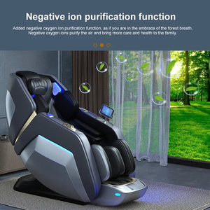 2026 3D <span class=keywords><strong>Medior</strong></span> Elektrischer Leder-Massagesessel mit Zero-Gravity-Funktion, faltbares Design, tragbar, 7-Zoll-Touchscreen-Controller - Product Image 4