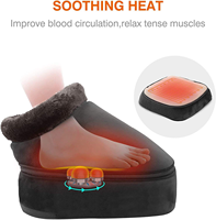 COSMO Fabrik OEM Kundenspezifisches Logo Fußmassagemaschine Einstellbare Wärme-Vibrationsrolle Tiefengewebemassage mit Abnehmbarem