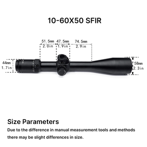 Lunette optique BANGBANG 10-60X50SFIR, lunette longue portée, étanche, anti-buée, antichoc pour l'extérieur - Product Image 6