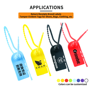 Đánh số quần áo an ninh Con dấu nhựa cho quần áo bao bì xé - Product Image 3