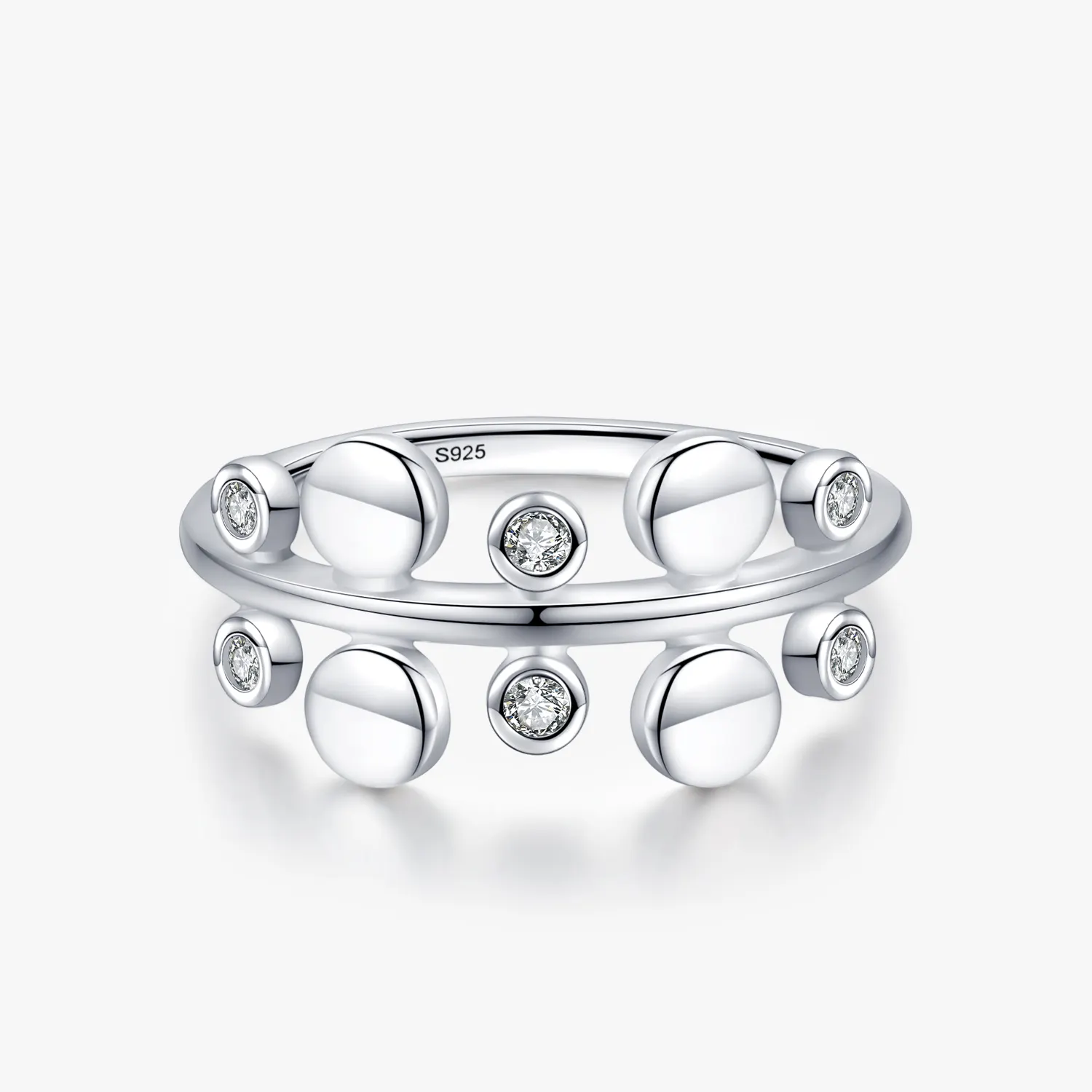 Женское кольцо из серебра 925